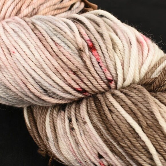 MadelineTosh Longrider DK Yarn Hand Dyed Merino Nylon Blend Porter Colorway - Picture 2 of 3